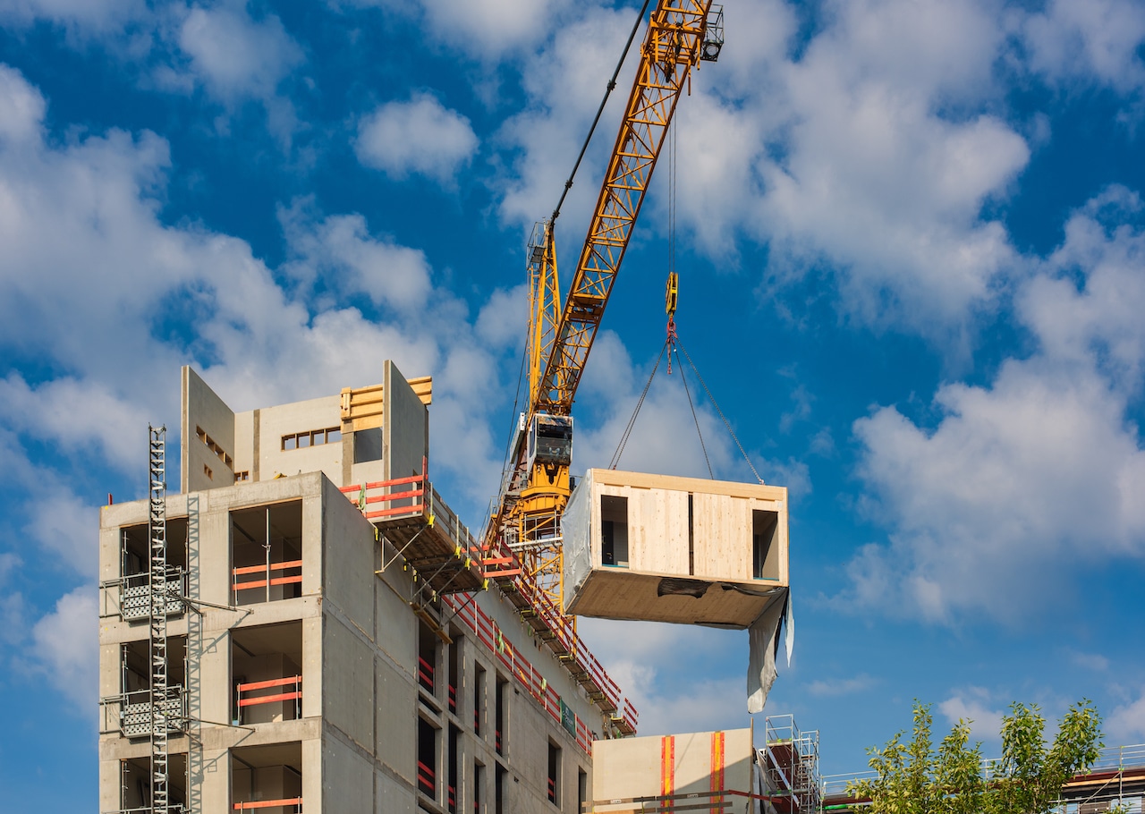 Fibo veggpanel for prefabrikert hus - 2